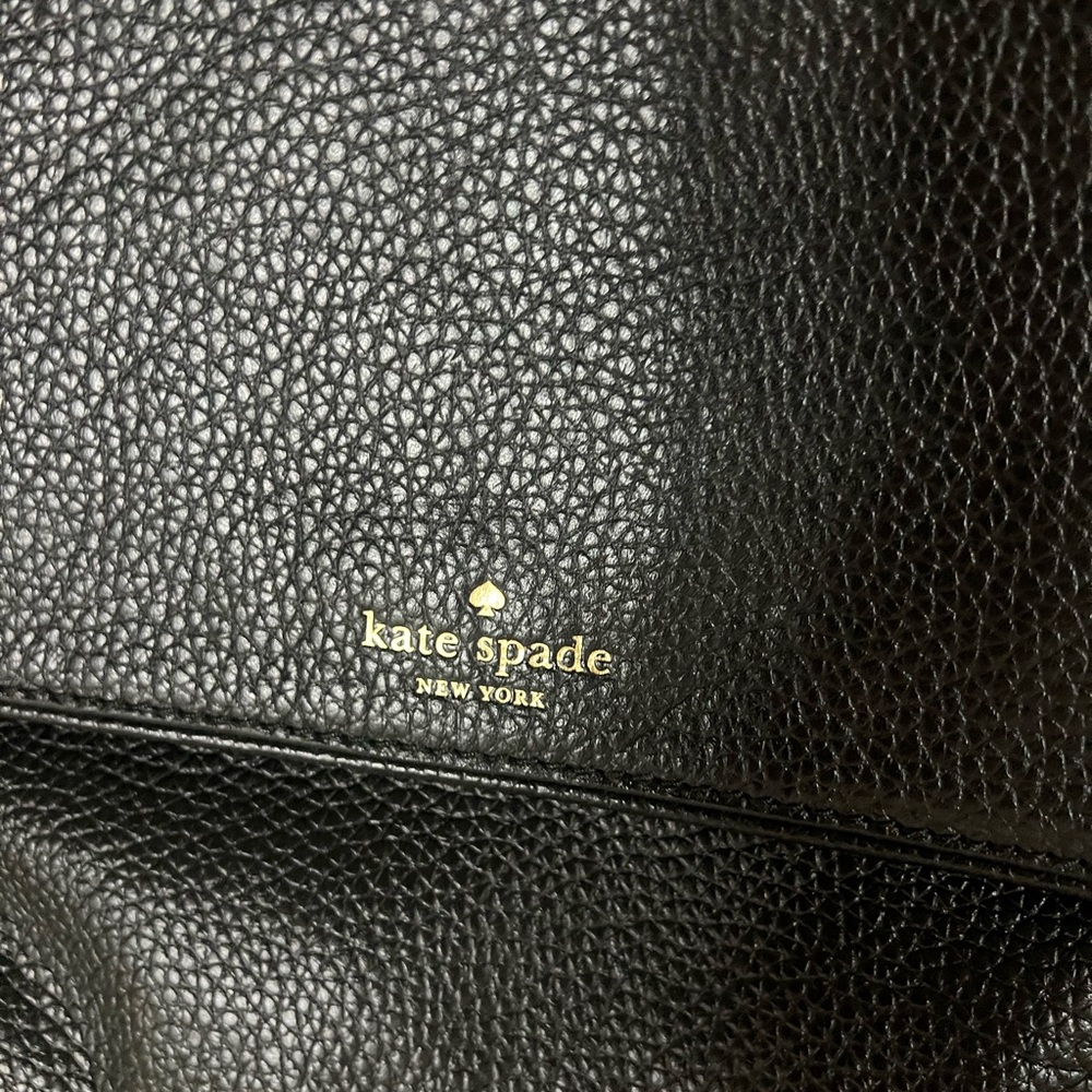 Kate Spade black leather purse.